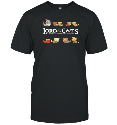 Lord Of The Cats The Furrllowship Of The Ring T-Shirt