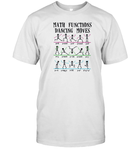 Math Functions Dancing Moves T- Classic Men's T-shirt