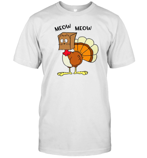 Meow Meow Turkey Teacher T- Classic Men's T-shirt