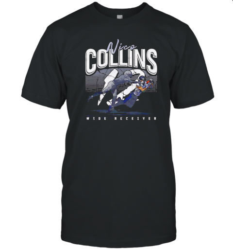 Nico Collins Houston Texans Football Catch Vintage T- Classic Men's T-shirt