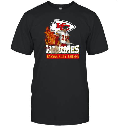 Patrick Mahomes Number 15 Player Of Kansas City Chiefs T-Shirt