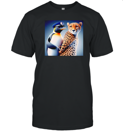 Penguin Handcuff Jaguar T- Classic Men's T-shirt