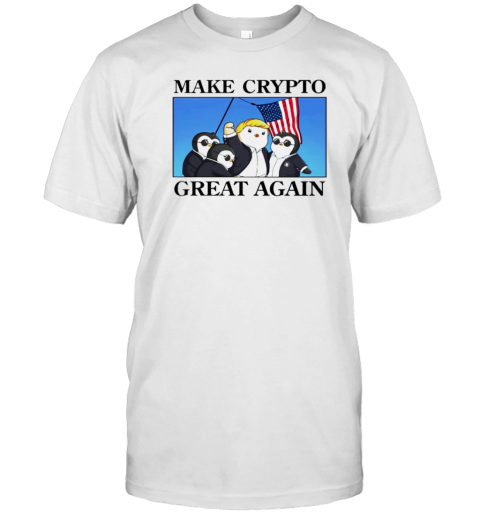 Penguin Make Crypto Great Again T- Classic Men's T-shirt