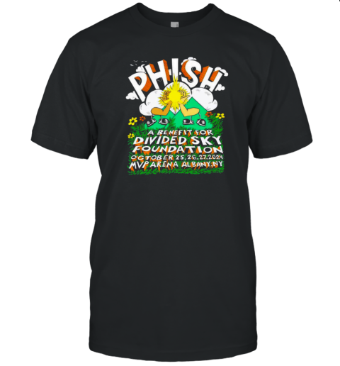 Phish Oct 25 27 2024 MVP Arena In Albany NY T- Classic Men's T-shirt