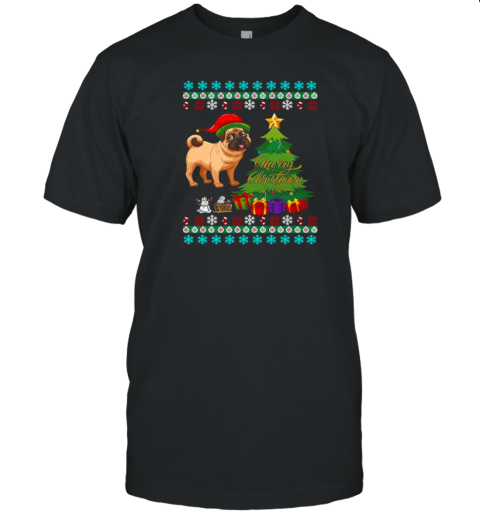 Pug Ugly Christmas T- Classic Men's T-shirt