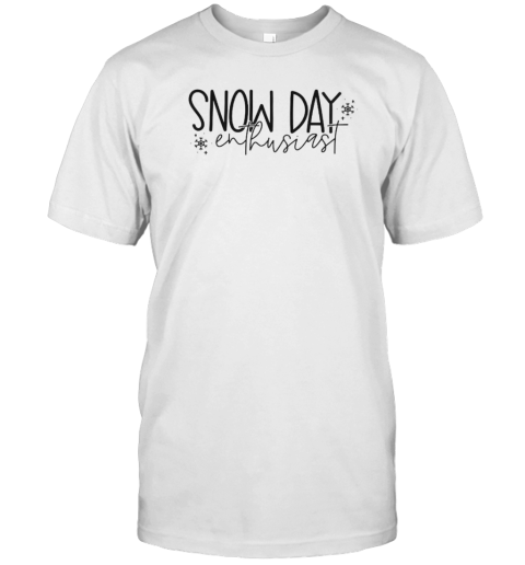 Snow Day Enthusiast Teacher T- Classic Men's T-shirt