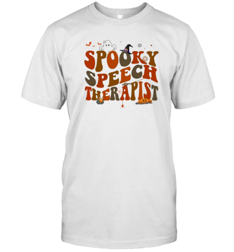 Spooky Speech Therapist Teacher T- Classic Men's T-shirt