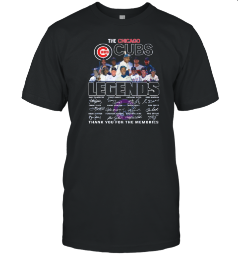 The Chicago Cubs Legends Thank You For The Memories T- Classic Men's T-shirt