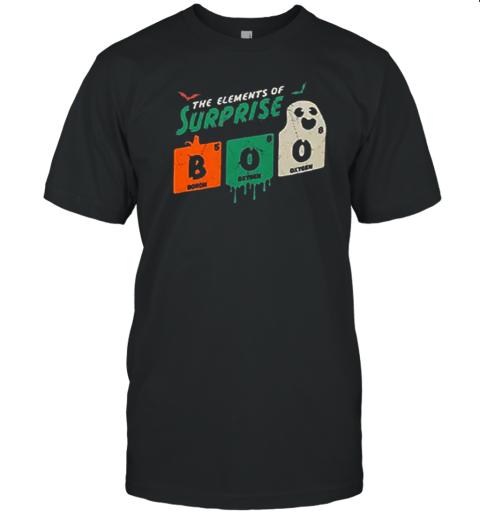 The Elements Of Surprise Boo Teacher T- Classic Men's T-shirt