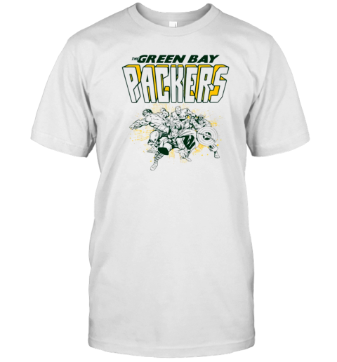 The Green Bay Packers Avengers Team NFL T- Classic Men's T-shirt