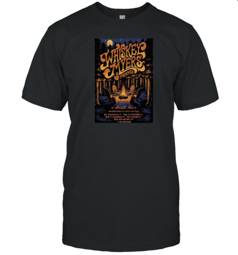 Whiskey Myers And Friends Acoustic Tour 2024 Poster T-Shirt