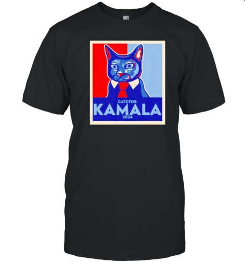 Anne Burrell Politically Purrfect Cats For Kamala 2024 T-Shirt