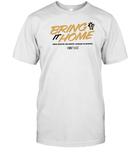 Bring It Home 2024 South Atlantic League Playoffs T-Shirt