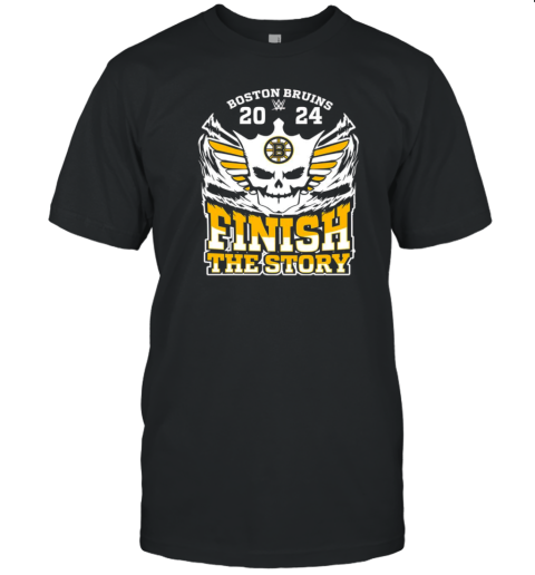 Cody Rhodes X Boston Bruins 2024 Finish The Story T- Classic Men's T-shirt