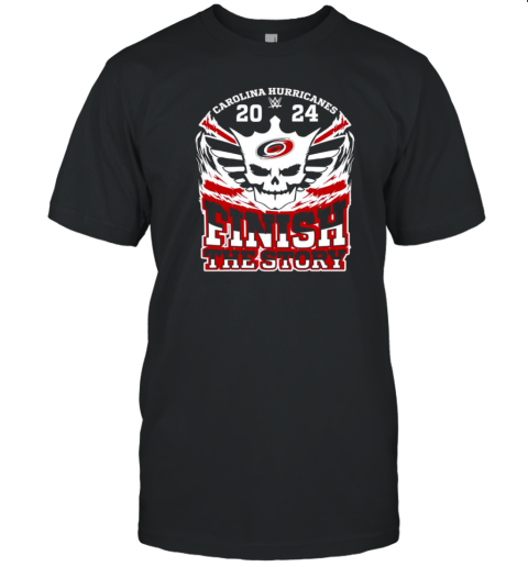 Cody Rhodes X Carolina Hurricanes 2024 Finish The Story T-Shirt