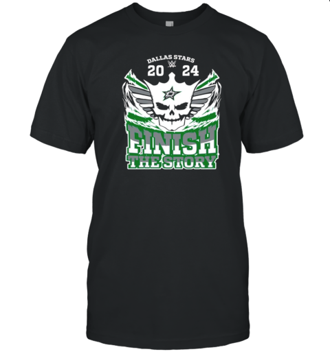 Cody Rhodes X Dallas Stars 2024 Finish The Story T-Shirt