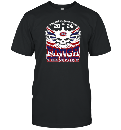 Cody Rhodes X Montreal Canadiens 2024 Finish The Story T- Classic Men's T-shirt