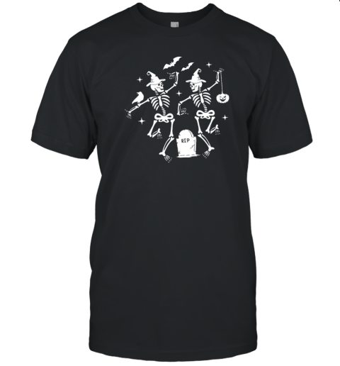 Dance Skeleton Halloween Teacher T- Classic Men's T-shirt