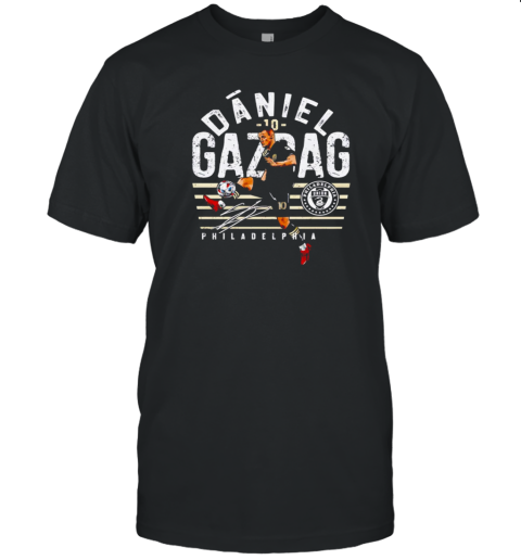 Daniel Gazdag Philadelphia Union MLS Player Name Signature Vintage T- Classic Men's T-shirt