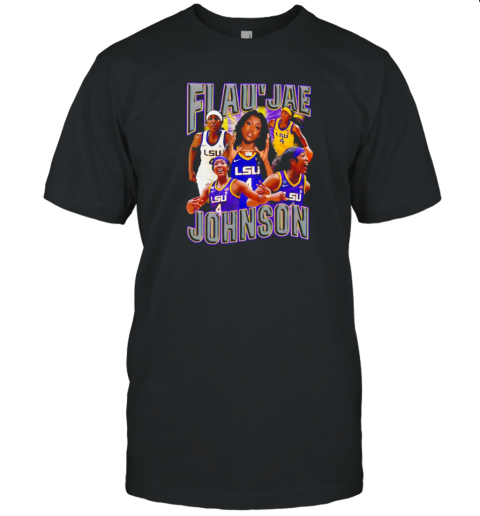 Flau'Jae Johnson LSU Tigers Basketball NBA Graphic Poster T-Shirt