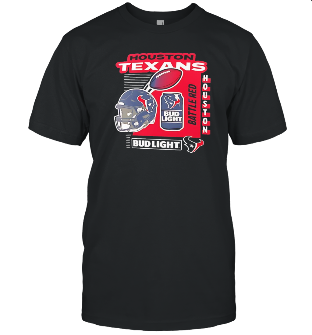 Houston Texans Bud Light Battle Red T- Classic Men's T-shirt