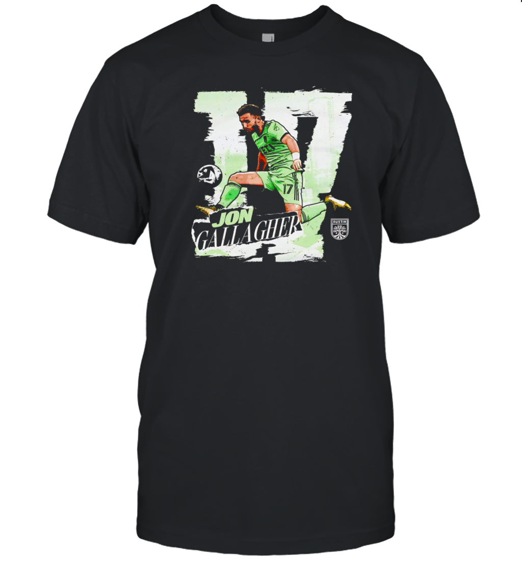 Jon Gallagher Austin FC MLS Rough Vintage T-Shirt