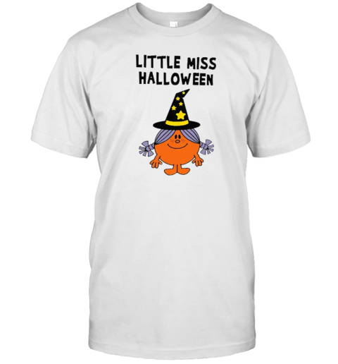 Little Miss Dress Like A Witch Halloween Teacher T-Shirt