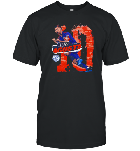 Luciano Acosta FC Cincinnati MLS Rough Vintage T-Shirt