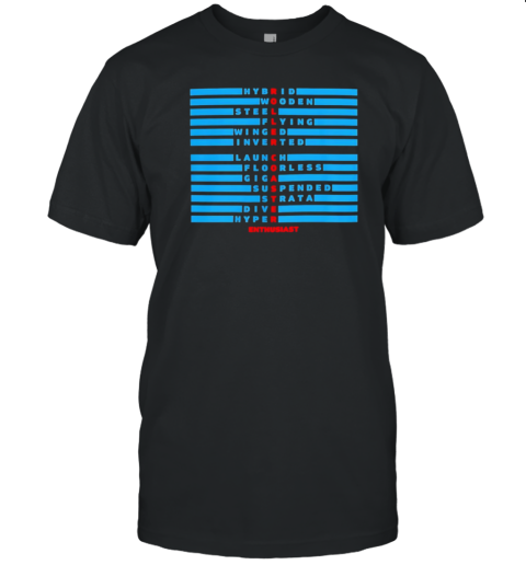 Roller Coaster Enthusiast T-Shirt