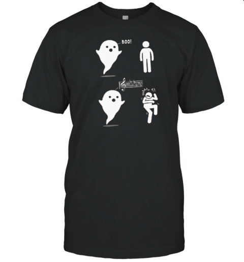 Scary Music Ghost Teacher T- Classic Men's T-shirt