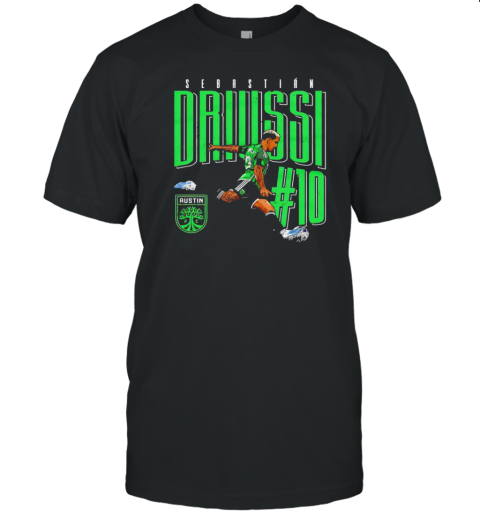 Sebastian Driussi Austin FC MLS Dash Vintage T-Shirt