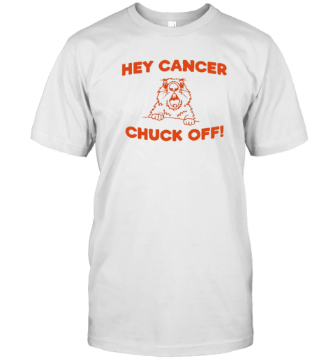 Squirrel Hey Cancer Chuck Off T- Classic Men's T-shirt