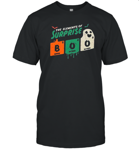 The Elements Of Surprise Boo Teacher T- Classic Men's T-shirt