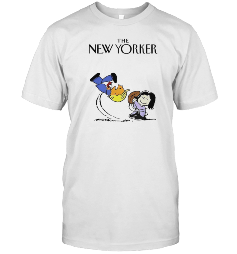 The New Yorker Kamala Harris And Donald Trump Peanuts T-Shirt