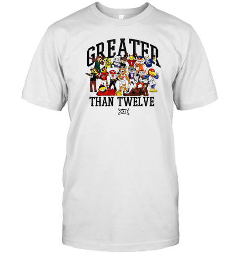 Big 12 Greated Than Twelve Mascot Family T- Classic Men's T-shirt