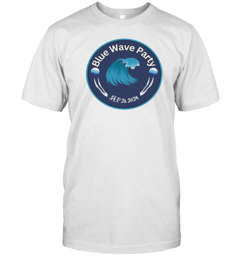 Blue Wave Party September 26 2024 T- Classic Men's T-shirt