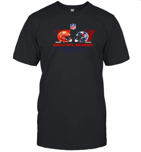 Chicago Bears Vs Houston Exans NFL Season Week 2 2024 T-Shirt