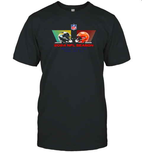 Jacksonville Jaguars vs Cleveland Browns NFL Season Week 2 2024 T-Shirt