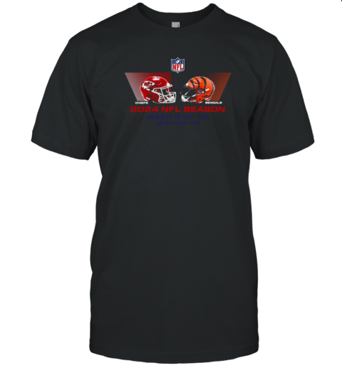 Kansas City Chiefs vs Cincinnati Bengals NFL Season Week 2 2024 T- Classic Men's T-shirt