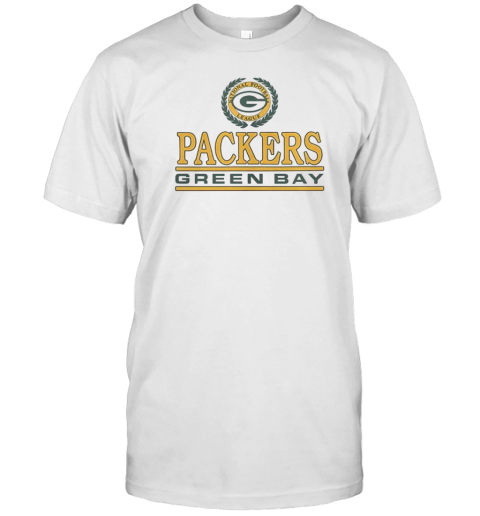 Packers Green Bay Homage Crest Crew T-Shirt