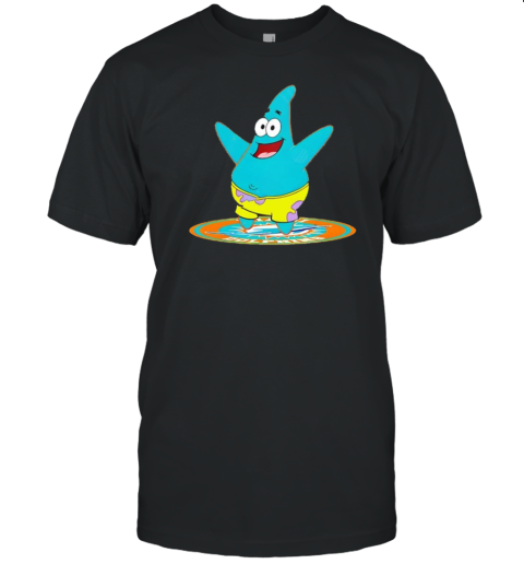 Patrick star miamI dolphins logo T-Shirt