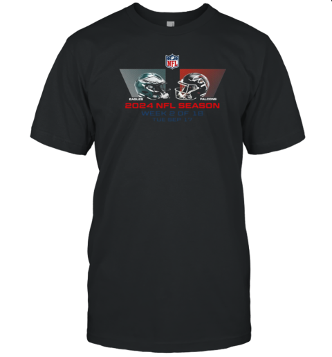 Philadelphia Eagles vs Atlanta Falcons NFL Season Week 2 2024 T- Classic Men's T-shirt