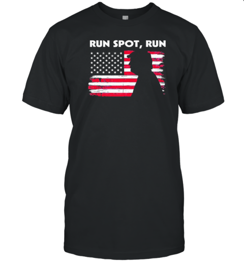 Run Spot Run Donald Rump Debate Quote 2024 Kamala T-Shirt