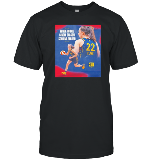 Caitlin Clark Indiana Fever basketball WNBA Rookie single season scoring record T- Classic Men's T-shirt