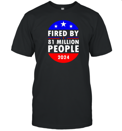 Fired by 81 million people Kamala Harris Walz Cat Ladies 2024 T-Shirt