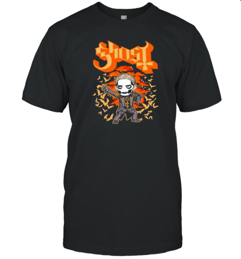 Ghost Orange Bat Oddler T-Shirt