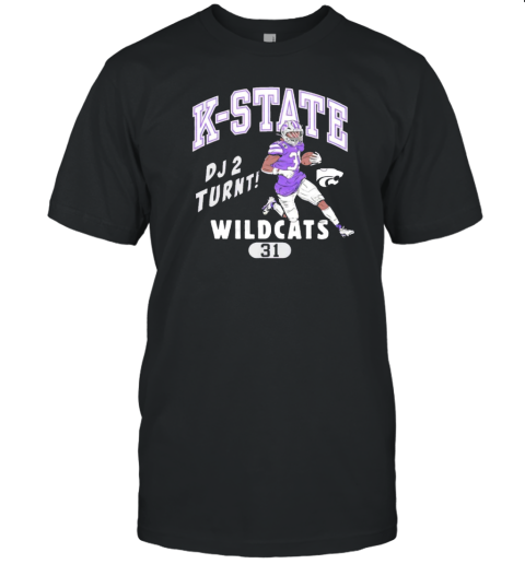 Kansas State Wildcats DJ Giddens K State DJ 2 turnt T- Classic Men's T-shirt