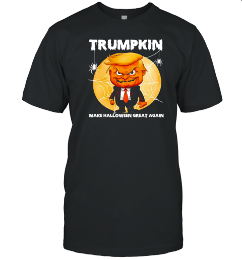 Pumpkin Trump Trumpkin Make Halloween Great Again T-Shirt