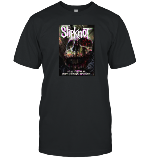 Slipknot On Sept 15 2024 Talking Stick Resort Amphitheatre Phoenix AZ Poster T- Classic Men's T-shirt