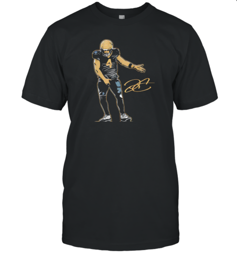 Derek Carr New Orleans Saints superstar pose signature T-Shirt